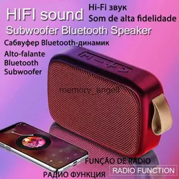 مكبرات صوت محمولة Mini Radio FM اللاسلكي المحمول Caixa de Som Bluetooth Seeker Music Sound Box blutooth لمضخم الصوت Hifi bass blootooth bocina hkd230904