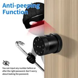 Door Locks Cerradura Inteligente Electronic Lock Smart Fechadura Digital Ttlock Fingerprint Combination Code Door Lock HKD230903