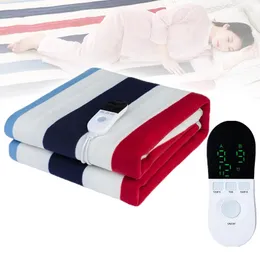 Blankets Electric Blanket Elektrische Deken Heated Mat Carpet Thermostat For Double Body Winter Warmer Sheets