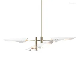 Pendant Lamps Nordic Postmodern Metal Inclined Wing Modeling Designer