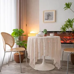 Toalha de mesa retangular de macrame, toalha de mesa bordada chique chique para casamento, banquete, decoração de mesas de feriado