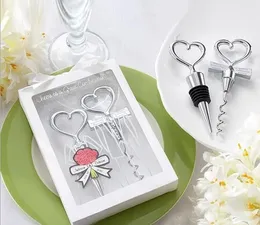 4 Tappi Per Vino A Forma Di Cuore In Lega Di Zinco E Silicone - Riutilizzabili, Colore Argento E Nero, Per Bottiglie Standard, Chiusura Ermetica