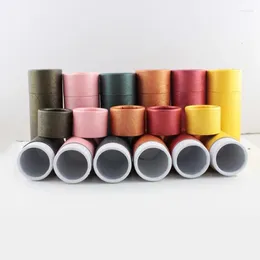 Gift Wrap 30pcs Hard Cardboard Box Tube Round Paper For Essential Oil Bottle Packaging Cosmetic