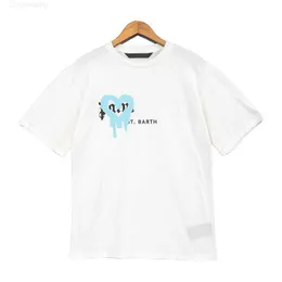 Herren Palms Love T-Shirt Designer Pa Spray Heart Print Polo Damen Angels Street G