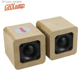 Portable Speakers GHXAMP Neodymium Tweeter Speaker 6ohm 15W Silk Film for Full Range Maze Speaker Treble Compensation With Capacitance 1Pairs Q230904