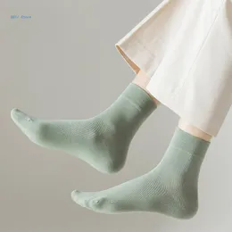 Women Socks Womens Solid Color Sport Casual Sock Autumn Spring Breathable Soft Short Performances Cotton Crew Daily Stocking