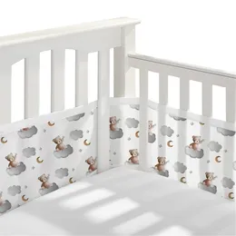 Trilhos de cama 2 pçs / set verão respirável bebê berço pára-choques segurança acidente babys cama pára-choques nascido conjunto de cama trilhos anti queda 340 / 160x30cm 230901