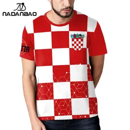 Altri articoli sportivi NADANBAO Maglietta basic Maschile Alta qualità Classica Top Croazia Serbia Uniforme della squadra Sport di calcio Maglie a maniche corte 230905