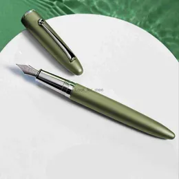 Fountain Pens Hongdian 620 Fountain Pen High-End utsökta cocktailserier Iridium Bent Nib Ink Calligraphy Pens Office School Stationery Gift HKD230904