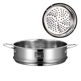 Other Cookware Stainless Steel Vegetable Food Steamer with Handle Basket Sum Dumplings 230901