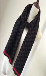 Men039s écharpe classique laine jacquard style doux marque de mode long châle 18030cm9892279