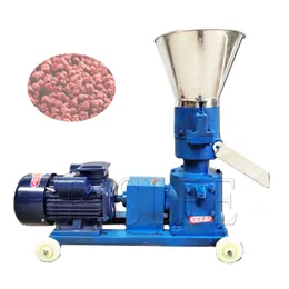 Młyn pellet multi-funkcjonalny pasze pokarmowe pellet Make Machine Homehold Animal Feed Granulator 4KW 220V/380V 100 kg/H-200 kg/h