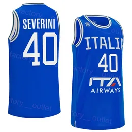 Italy Eastbay Basketball Uniforms Print Set MATTEO SPAGNOLO ...