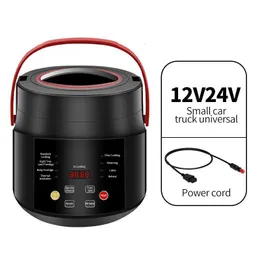 Kuchenka termiczna elektryczna mini multicooker Multicooker Portable Car Maszyna do gotowania i ciężarówki angielskie menu 230901