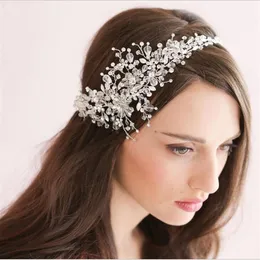 Gorgeous Crystal Wedding Bridal Tiaras Crown Wedding Hair Jewelry 2015 Bridal Headpiece Hair Accessory Wear Hair Accessories headd294j