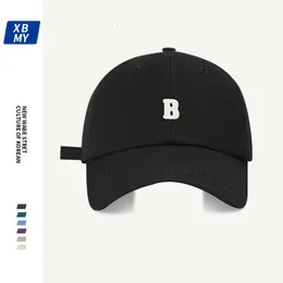 Ball Caps S44 Hat Spring and Autumn Korean wersja para B Letter Net Red Cape Cap Wild Baseball Cap 230901