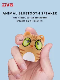 Przenośne głośniki Animal Wireless Mini głośnik Modka Micro Głośnik Mocne bezprzewodowe głośnik Bluetooth stereo z boomem mini dźwiękowym pudełkiem HKD230905