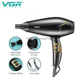 電気ヘアドライヤーvgrプロフェッショナルマシンネガティブイオンチャゾンホットアンドコールド調整強力な乾燥機V-423 HKD230903