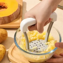 Manuell potatismasare plastpressad potatis smasher bärbart köksverktyg för spädbarn mat kök prylar au24
