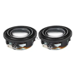 Altoparlanti portatili AIYIMA 2 pezzi 34MM Mini altoparlante 8 Ohm 2W Neodimio magnetico Altoparlante audio a frequenza piena Bacino in alluminio Altoparlante con bordo in gomma HKD230905