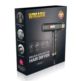 Secador de cabelo elétrico 2023 wmark motor sem escova secador de cabelo de ar quente/frio NG-9102 termostática inteligente de secagem rápida hkd230903