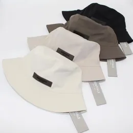 Unisex-Designer-Eimerhut von ESS, Cappello-Hüte für Damen, Hüte mit breiter Krempe, Strand, Freizeit, aktiv, Mode, Straßenkappe, Sommer-Sonnenschutz, Buchstabenkappen für Sie und Ihn