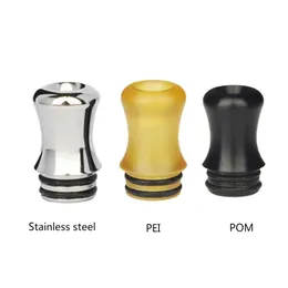 1Pcs 510 Nautilus Drip Tip PEI / POM / Stainless Steel Mouthpiece Straw Joint for Machine Accessories
