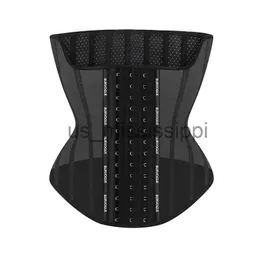 Taille Bauch Shaper Burvogue Ushaping Taille Trainer Frauen Korsetts Kolumbianischen Gürtel 17 stahl Knochen Latex Taille Trimmer Schlank Sanduhr Body Shaper x0904