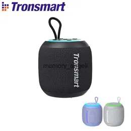 Przenośne głośniki Tronsmart T7 Mini Portable głośnik TWS Bluetooth 5.3 głośnik z zrównoważonym basem IPX7 Wodoodporne tryby LED dla Outdoor HKD230904