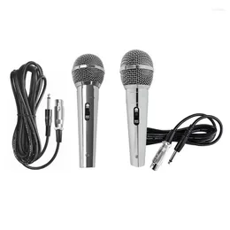 Mikrofone BAAY Universal 6,5 Mm Handheld Wired Dynamisches Mikrofon Tragbares KTV Karaoke Aufnahme Megaphon