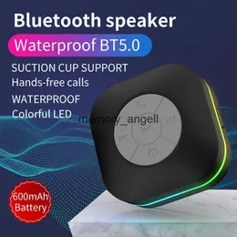 Portable Speakers A8 Mini Bluetooth-compatible Speaker Portable Waterproof Wireless Handsfree Sucker Speaker Sound Box For Showers Bathroom HKD230904