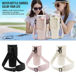 Drinkware lock Tas Pembawa Botol Air Portabel Untuk Stan 40oz Tumbler Dengan Pegangan Pemegang Tali Bahu Yang Dapat Disesuaikan 230904