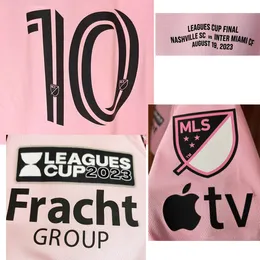 Home Textile 2023 Leagues Cup Final Maillot Heat Transfer Iron ON Soccer Patch Badge