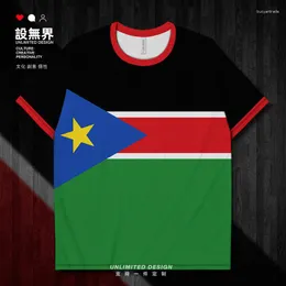 Men's T Shirts South Sudan SSudan Chad Burkina Faso Quick Dry Shirt Clothing Tops Fashion Tracksuit Running Breathable Clothes Summer