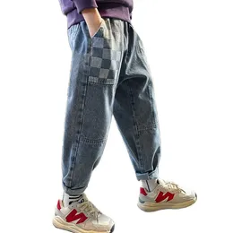 Jeans modx jeans pojke fast färg pojke jeans barn vår höst barn jeans casual stil barnkläder 6 8 10 12 14 230904