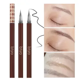 Eyebrow Enhancers 1 Buah Pensil Alis Cair Tahan Air Eyeliner Halus Lama Ulat Sutra Berbaring 0 01Mm Ultra Pena Tato 230904