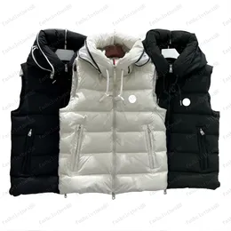 Mens Vests 재킷 디자이너 폭격기 코트 민소매 스프링 가을 윈드 브레이커 남자 코트 후드 스타 패션 자켓 조끼 아웃웨어 코트 크기 S-3XL