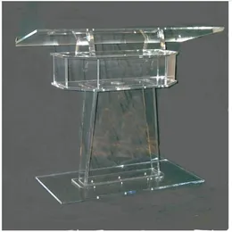 Transparent Lectern Classroom Lectern Podium Clear Acrylic Lectern Stand Modern Church Pulpit Clear Plastic Church Podium330m