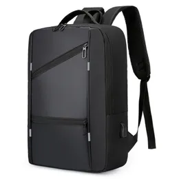 Torby szkolne męskie wodoodporne plecak zwykłe biznesmeni Komputer 156 -calowy laptopa torba z tyłu lekkie lekkie podróże Mężczyzna 230905