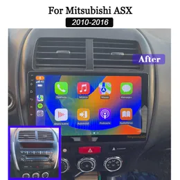 10,1-Zoll-Bildschirm Android 13 Autoradio für Mitsubishi ASX Outlander Multimedia 2010-2016 Head Unit mit 4G RAM 64G ROM Stereo GPS Navigation Dash Kit Carplay 8 Core Auto-DVD