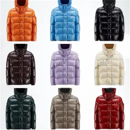 MENS Multicolor Puffer Down Furting 70th Anniversary Edition Nowa epaulet Design Women Wszest Down Down Jackets277o