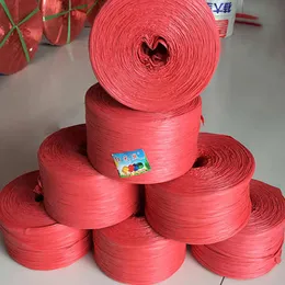 Corde per raggruppare materiali nuovi con colori personalizzati da parte dei produttori, trasporto logistico, imballaggio di merci, commercio all'ingrosso di corde di plastica