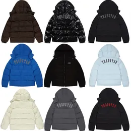 Broderad Trapstar London Jacket High Street Fashion Trapstar Coats Men Winter London Puffer Jacket Ytterkläder