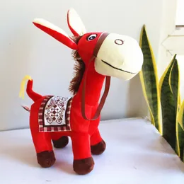 Pluszowe lalki 1 buah mainan lembut keledai simulasi boneka binatang lutu hadiah kawaii untuk anak anak anak uplang tahun anak 230905