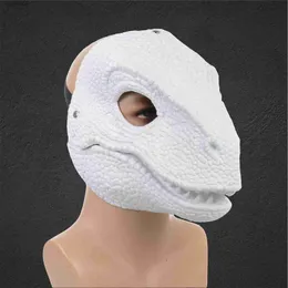 Party Masks 3D Halloween Dinosaur Mask Role Play Props Performance Headgear Raptor Dinosaur Dino Festival Carnival Gifts 2023 Halloween T230905