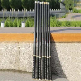 Boat Fishing Rods Super Light Hard High Carbon Fiber Telescopic Hand Pole 27M36M39M45M672M8M9M10M Freshwater Carp Stream 230904