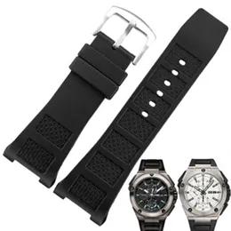 30MM Silicone Rubber Watch Band Strap for IWC Watch Ingenieur Family IWC500501231U