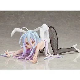 No Game No Life Shiro Cat Bunny Ver. Action Figure 11cm ...