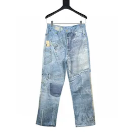 Мужские брюки больших размеров 2022SS Нестиранные мужские джинсы из необработанного денима Индиго Небольшое количество Оптовая цена Японский стиль Хлопок Япония RED rwS5eD33