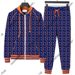 Tute da uomo firmate 24SS di lusso Cerniera con stampa a doppia lettera Streetwear Tuta da vento da donna tuta sportiva blu tute sportive traspiranti